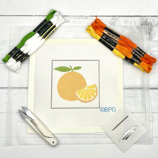 Oranges Needlepoint Kit