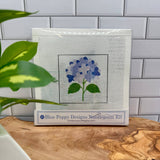 Blue Hydrangea Needlepoint Kit Embroidery/Cross Stitch Supplies Blue Poppy Designs