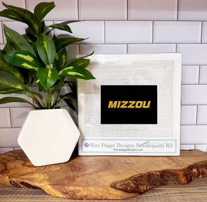 "Mizzou" 4x6 Needlepoint Design