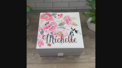 Personalized bridesmaid proposal invitation - Will You Be My Maid of Honor gift - gift for bridesmaid proposals - will you be my flower girl Blue Poppy Designs