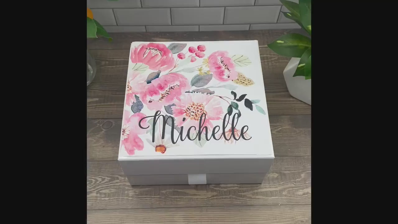 Personalized bridesmaid proposal invitation - Will You Be My Maid of Honor gift - gift for bridesmaid proposals - will you be my flower girl Blue Poppy Designs
