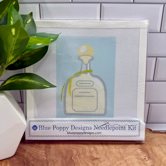 Bottle Needlepoint Kit (no limes) needlepoint Blue Poppy Designs