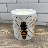 Hornet ceramic Candle - Customize it with your town Jar/Filled Candle Blue Poppy Designs Apples & Maple Bourbon  