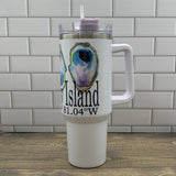 OG Triple Oyster 40oz Tumbler - Name Drop with your town Insulated Mug/Tumbler Blue Poppy Designs   