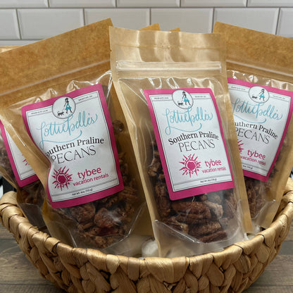 Lottiebelle's Banana Bread Pecans Nuts Blue Poppy Designs   