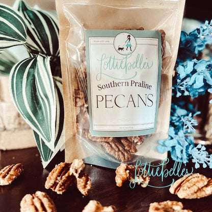 Lottiebelle's Banana Bread Pecans Nuts Blue Poppy Designs   