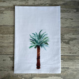 Palm Tree Kitchen Towel Kitchen Towel/Dishcloth Blue Poppy Designs Art Only  