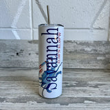 Blue Crab 30 oz Tumbler - Customize it with your town Drinking Glass/Tumbler Blue Poppy Designs Your Town (Customized)  