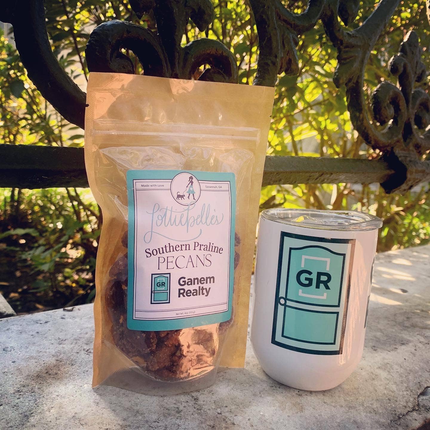 Lottiebelle's Vanilla Bourbon Pecans Nuts Blue Poppy Designs   